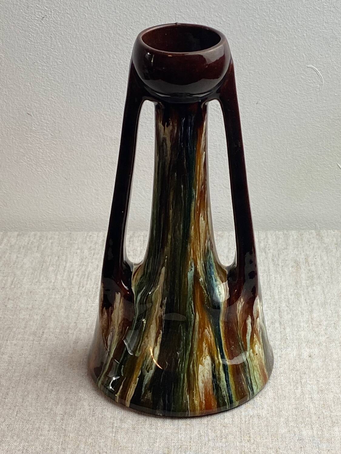 Ceramic vase art pottery