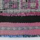 Pink Green Modern Oushak Runner Rug, 89x354Cm