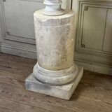 Pair of siltstone columns, circa 1940