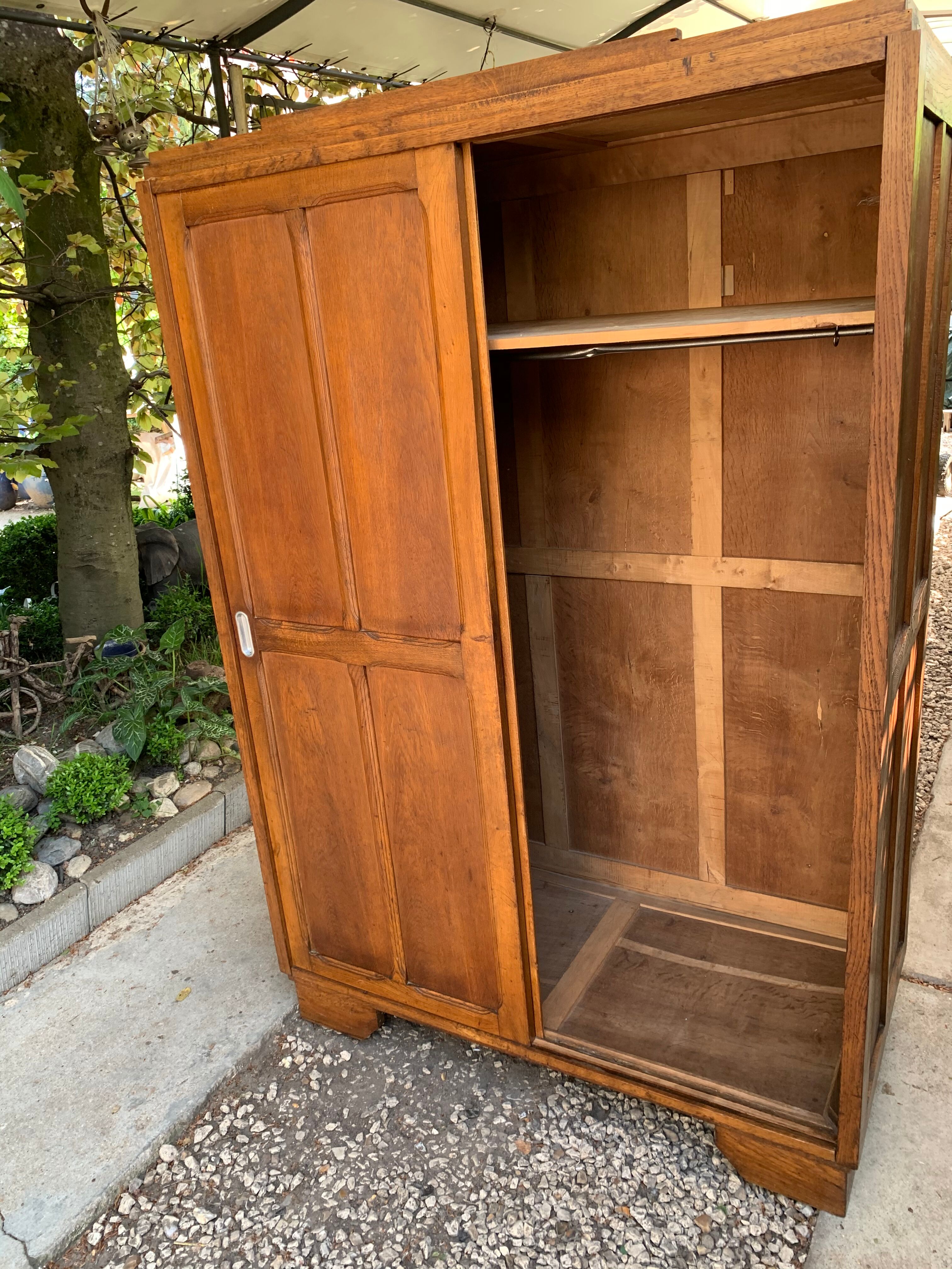 Parisian wardrobe 50's sliding doors