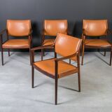 Set of 4 "Elton" Armchairs by Torbjørn Afdal, Norway, 1960s