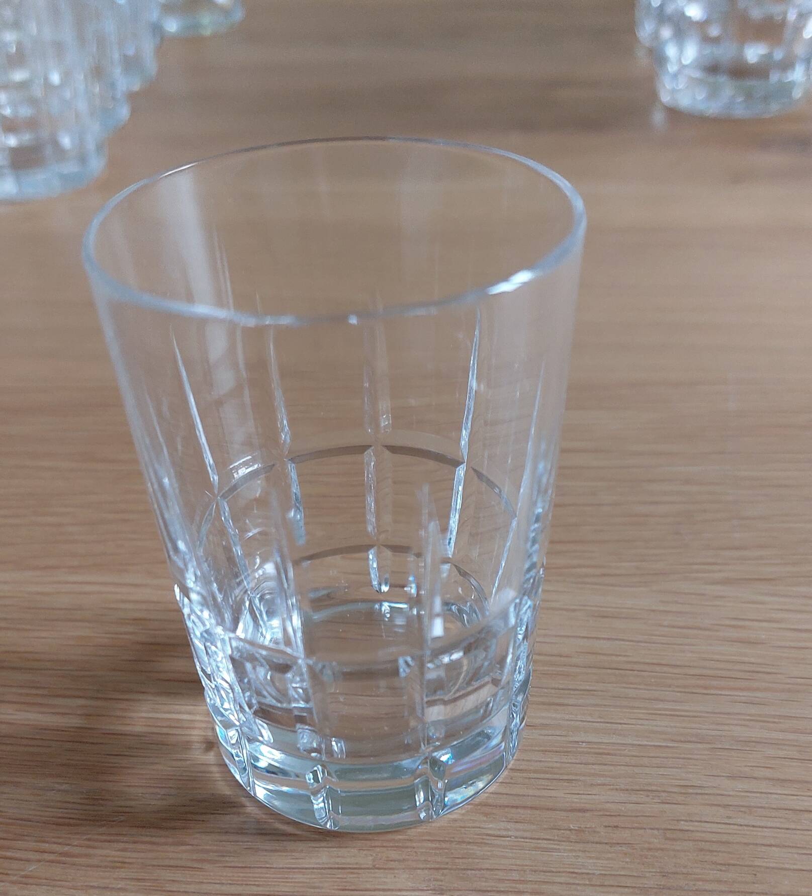 Set of 19 crystal glasses - Lorraine Glassworks