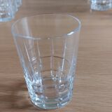 Set of 19 crystal glasses - Lorraine Glassworks