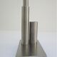 Sculptural vase stainless steel tubes design 70s space age letang remy