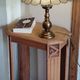 Large pagoda table lamp to place mother-of-pearl capiz brass base