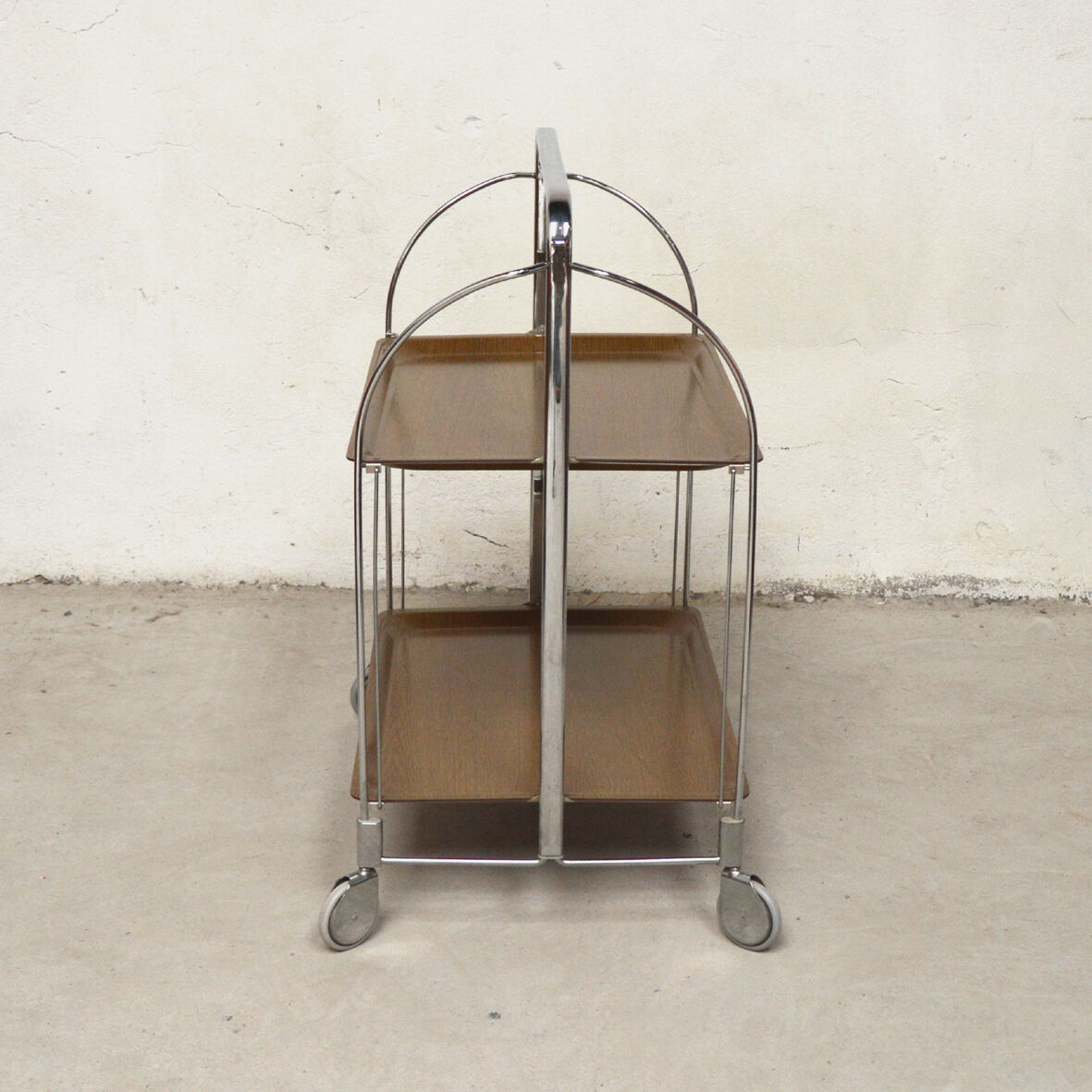 Vintage dessert on wheels, 1970