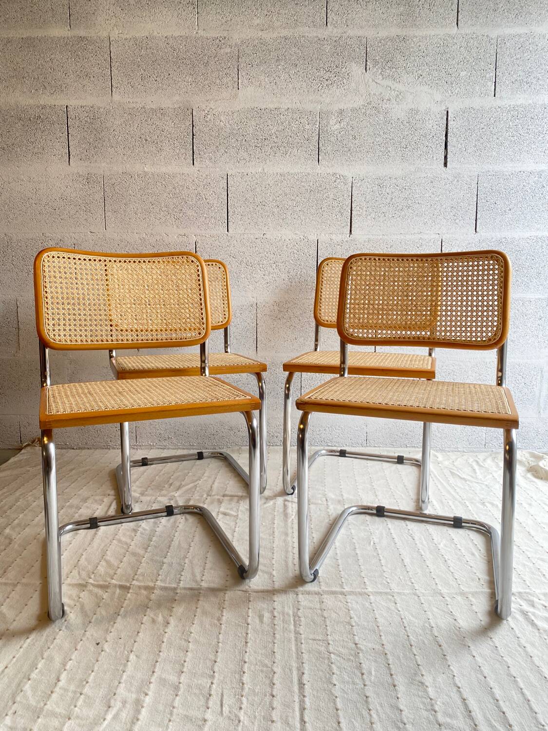 Chaises B32 Marcel Breuer