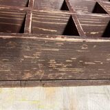 Old furniture locker display window grocery store haberdashery