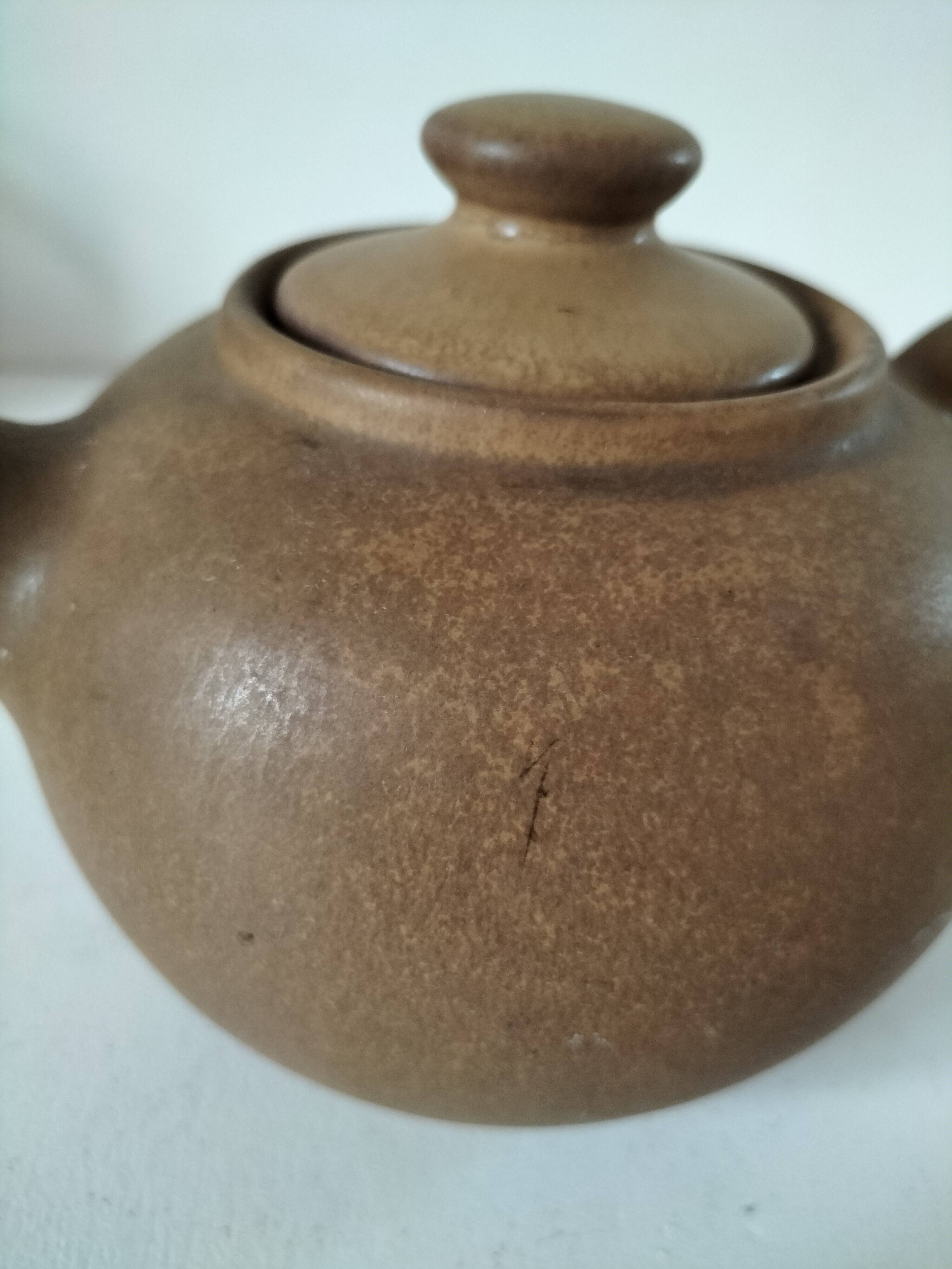 English stoneware teapot