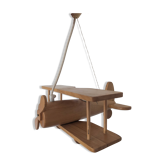 Suspension en bois avion