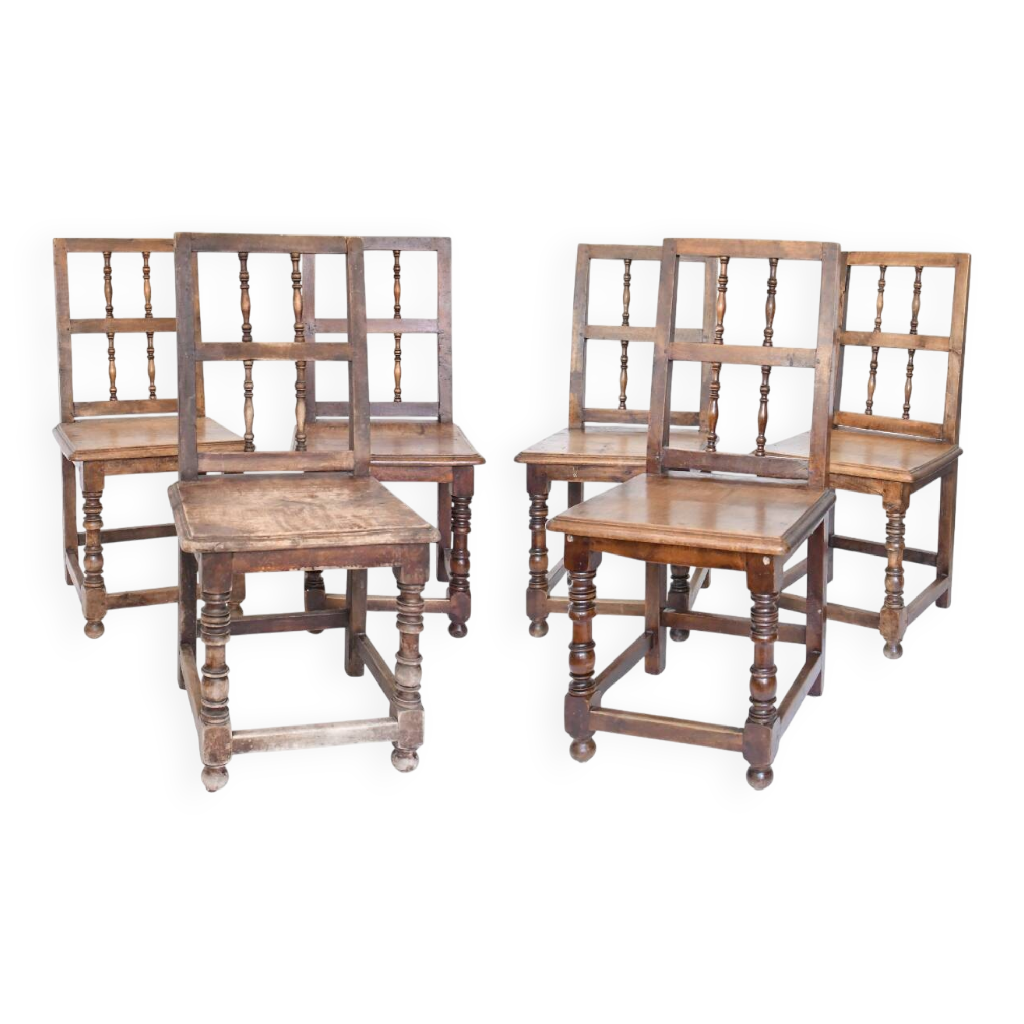 Set of 6 Lorraine chairs