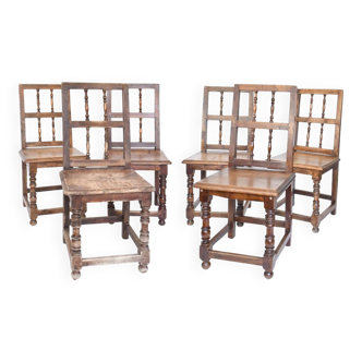Set of 6 Lorraine chairs