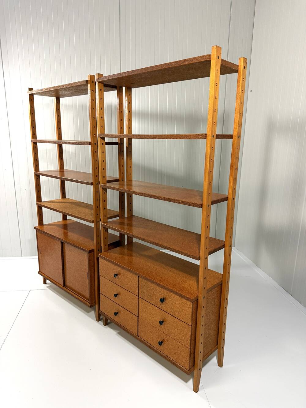 Pressed wooden wall units 1960’s