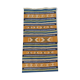 Handmade multi-colored kilim rug in pure wool 105x55 cm