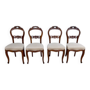 Suite de 4 chaises en