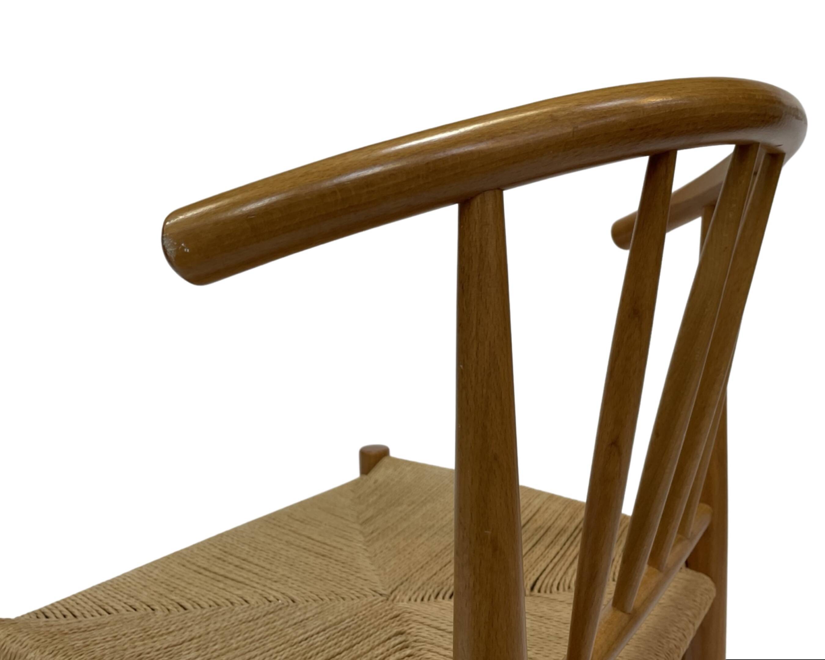 Vintage chairsErik Ole Jørgensen J-151 chair danish design papercord