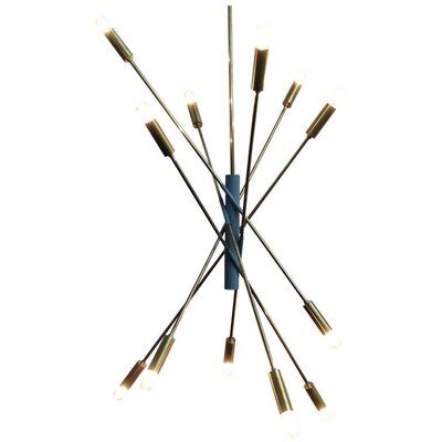 Sputnik chandelier by Stilnovo, Italy, 1958