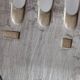 12 single-plate silver-plated metal cutlery sets, Vieux Paris F. Frionet
