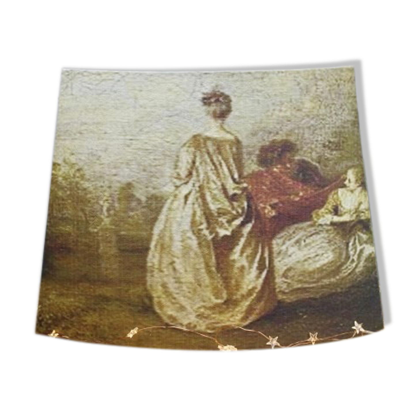 Wall tapestry pattern lampshade