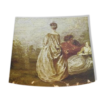 Wall tapestry pattern lampshade