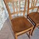 Set of 4 vintage Luterma beech bistro chairs – 1950s
