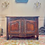 Buffet provençal en noyer d’époque Louis XV XVIII