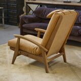 Armchair model FS 134 by Guy Besnard for Free Span 1950s