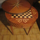 Hot water bottle style games table