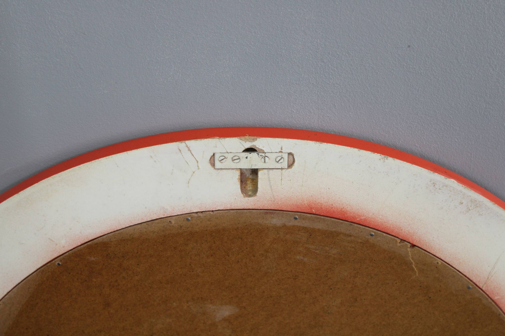 Miroir rond italien des années 1970