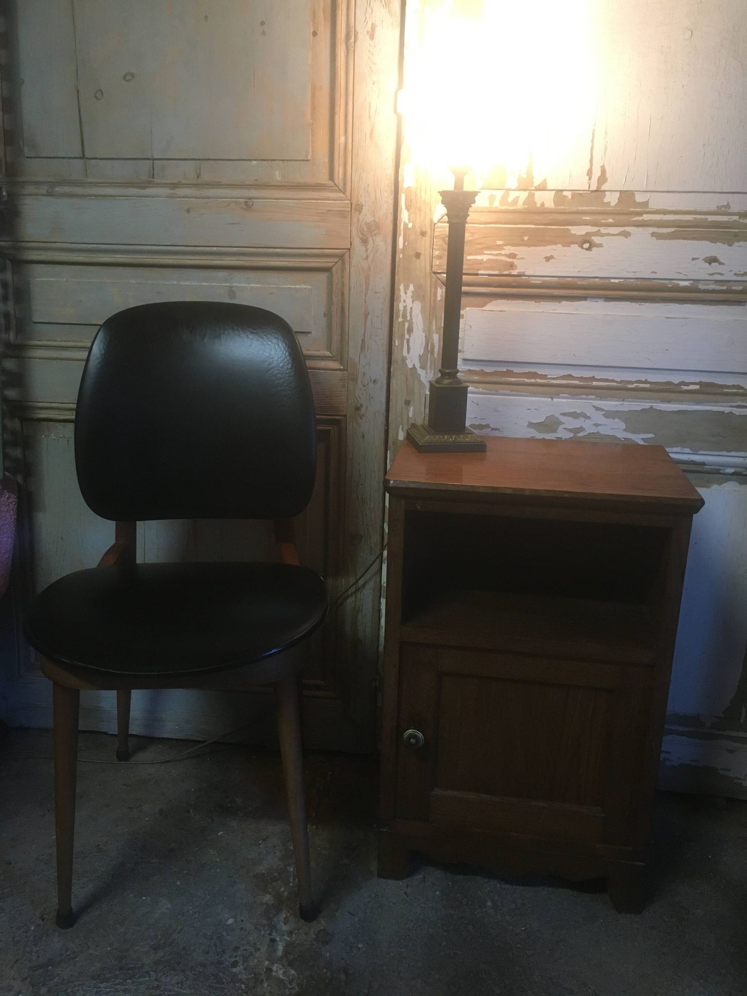 Chevet en chêne