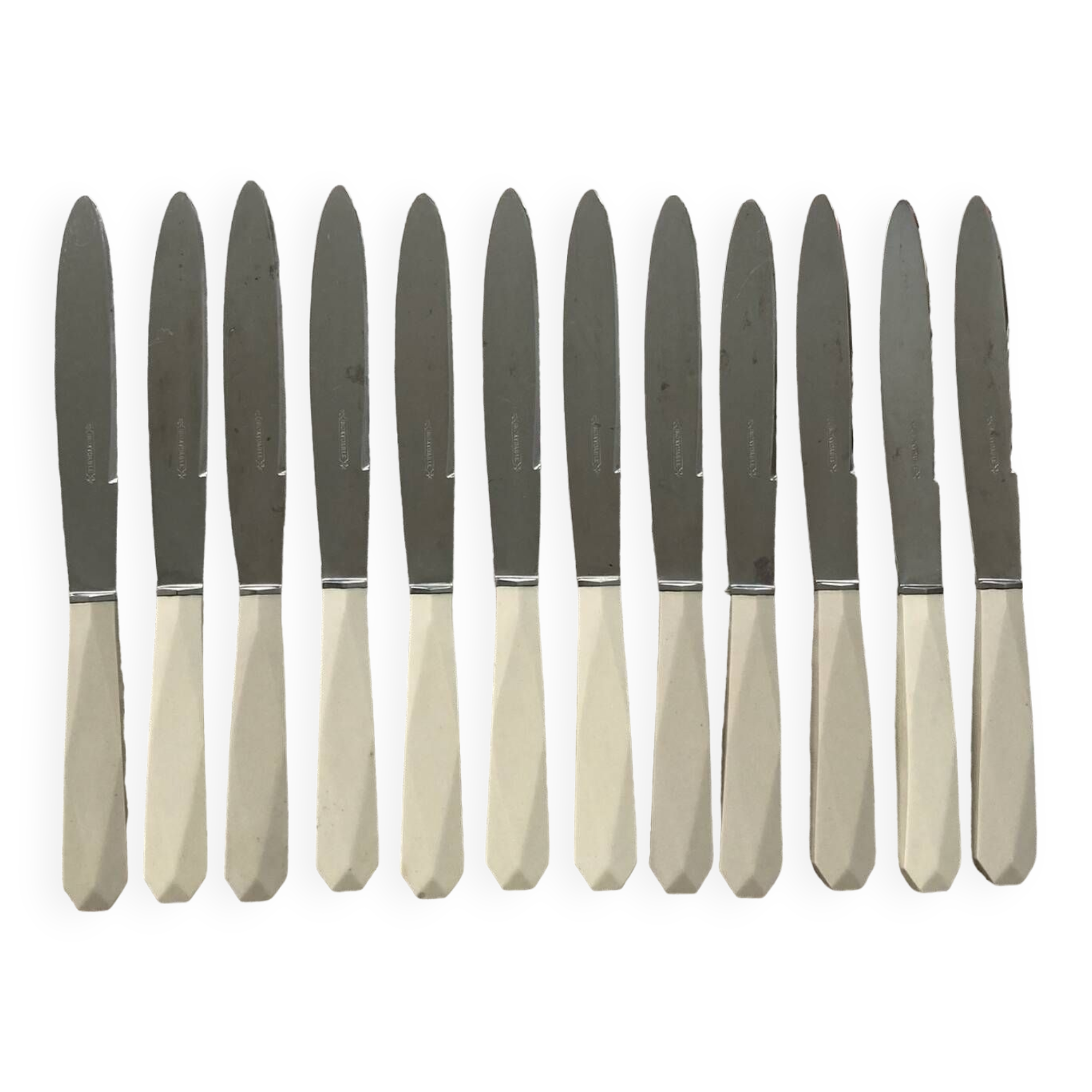 Box of 12 Art Deco knives