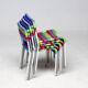 Ensemble de cinq chaises pour enfants IKEA Färgglad