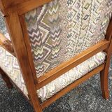 Pair of restoration style armchairs