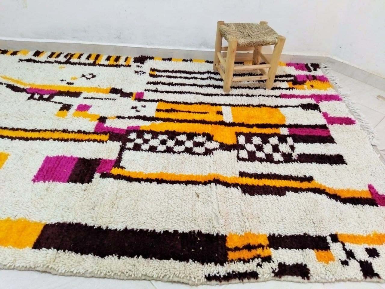 Moroccan berber carpet 262x162cm