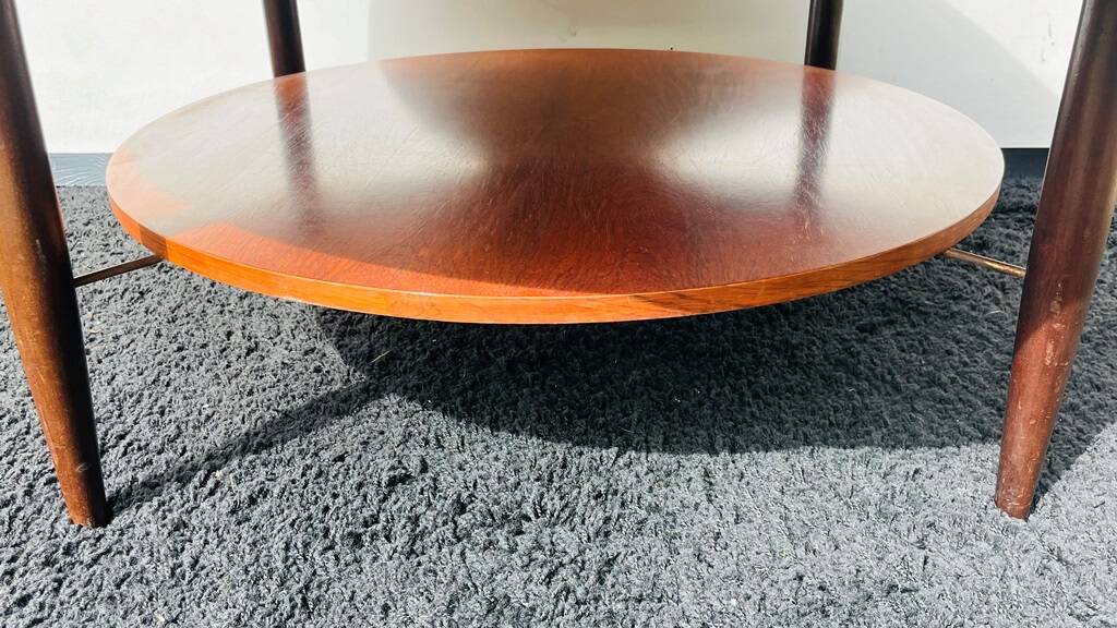 Scandinavian coffee table. Vintage 60s