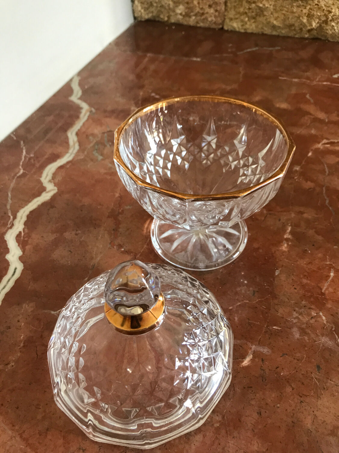 Arques crystal bonbonnière