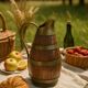 Antique pitcher signed Gérard Lafitte – Best Craftsman of France – restored