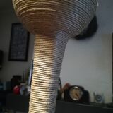Chandelier in rope, 80s