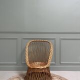 Rattan armchair for children