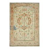 Turkish Handknotted Wool Oushak Rug 274 cm x 397 cm