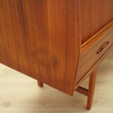 Buffet haut en teck, design danois, années 1960, production : Danemark