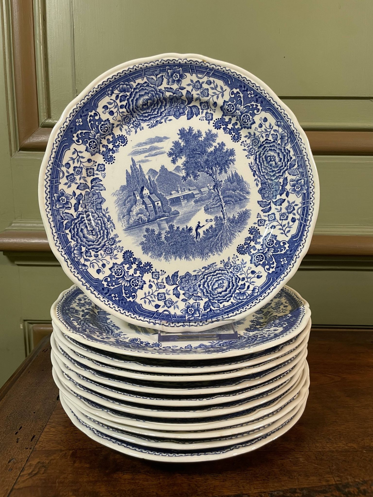 Villeroy & Boch Burgenland service, 82 pieces (1950s)