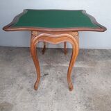console table st Louis XV mahogany and walnut carved