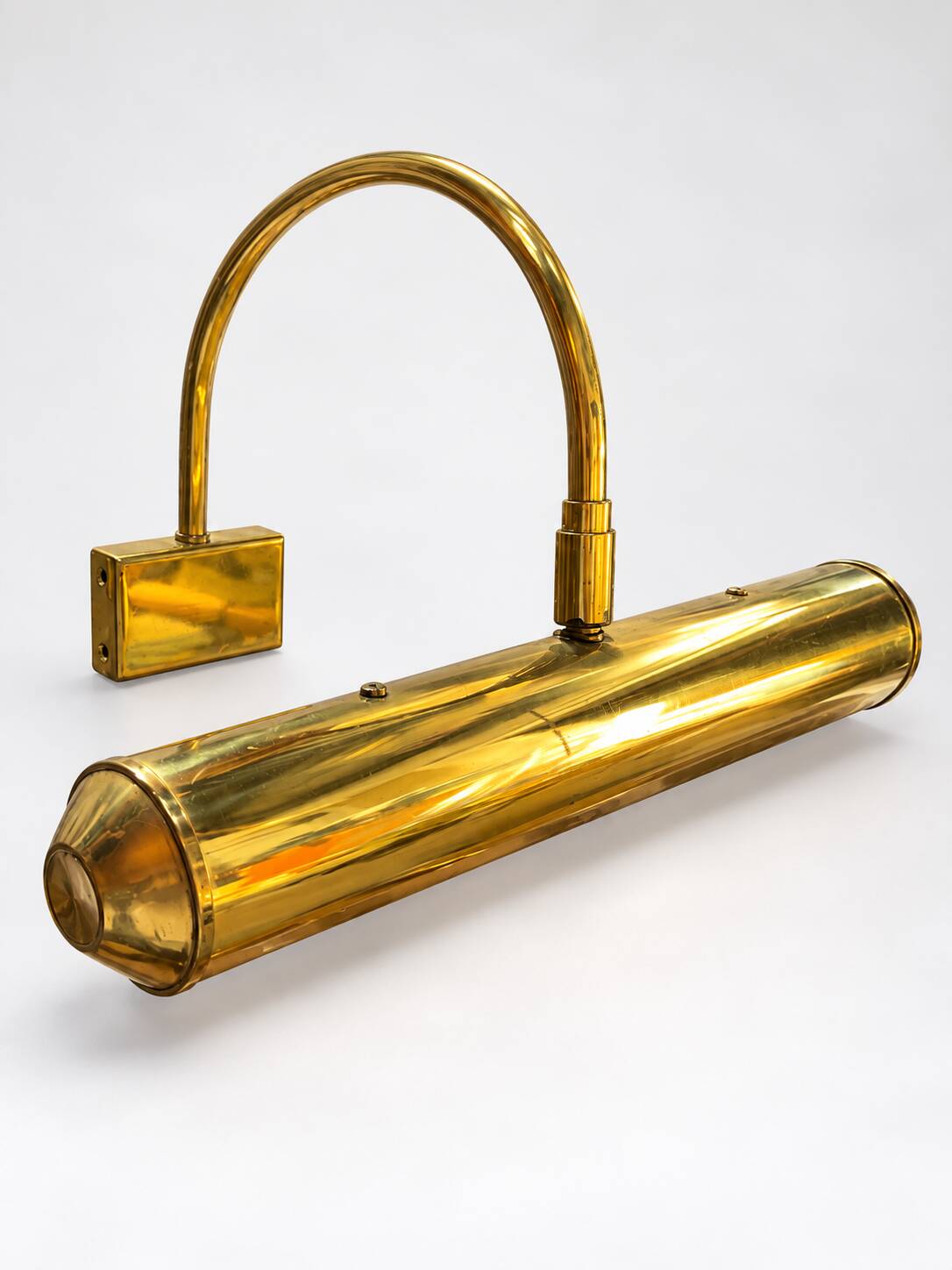 Vintage brass wall light – 1970s – sold individually
