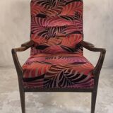 Mid-Century Armchair With Outswept Arms