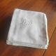 12 old damask linen towels monogrammed LD