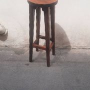 Tabouret de bar style brutaliste