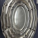 Set of 4 silver stainless steel trays CGHIMA ALPH