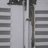 Shutters 4 leaves H148xW245cm (2) antique oak louvres pair 2