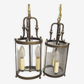 Pair of interior lanterns
